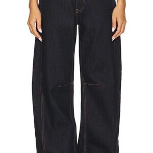Lioness Dark Wide-Leg Jeans